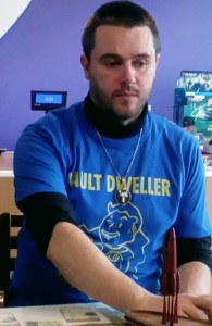 Zdjecie Daniel Bojke w niebieskiej koszulce 